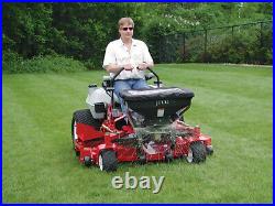 JRCO 503 Electric 12V Broadcast Spreader for Zero-Turn Mowers Foot-Operated