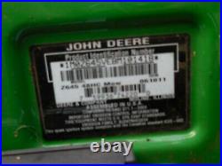 John Deere Commercial Z645 Zero Turn Mower 27HP 48 Inch Deck 398 H Serviced
