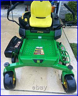 John Deere Z315E ZTrak Zero-Turn Riding Lawn Mower 42in 20HP Gas Side Disch