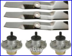 John Deere Z535M Z540M 54 Zero-Turn Mower Deck Spindle Assembly and Blade Kit John Deere Z535M Z540M 54 Zero-Turn Mower Deck Spindle Assembly and Blade Kit