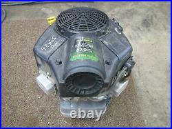 John Deere Z665 Zero-Turn Mower Briggs Stratton 44Q977 27hp Engine Runs 405 hr