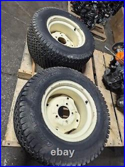 KUBOTA ZG20 Zero Turn Mower Rear Drive Tires/Rims QTY. 2. 23x10.50x12