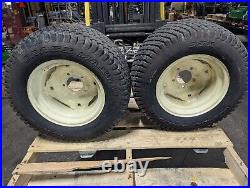 KUBOTA ZG20 Zero Turn Mower Rear Drive Tires/Rims QTY. 2. 23x10.50x12