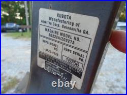KUBOTA ZG227 60 CUT ZERO TURN COMMERCIAL LAWNMOWER MOWER (skag bad boy exmark)