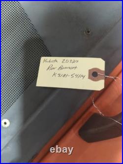 Kubota ZD326 Zero Turn Mower Rear Bonnet K3181-54114 (See Photos)