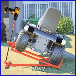 LZBEITEM Lawn Mower Lift Jack 882 lbs Capacity for Tractors and Zero Turn Lawn