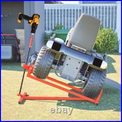 LZBEITEM Lawn Mower Lift Jack 882 lbs Capacity for Tractors and Zero Turn Lawn