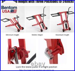 Lawn Mower Lift, 500LBS Zero Turn Mower Lift with Hydraulic Jack, Mower Lift Jac Lawn Mower Lift, 500LBS Zero Turn Mower Lift with Hydraulic Jack, Mower Lift Jac