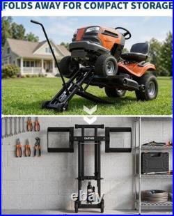 Lawn Mower Lift Jack Hydraulic Lifting Adjustable Zero Turn 500lb with Safety Lock Lawn Mower Lift Jack Hydraulic Lifting Adjustable Zero Turn 500lb with Safety Lock
