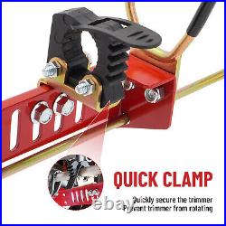 Lawn Mower Trimmer Rack For Zero Turn Lawn Mower, Secures Trimmer to Lawnmower