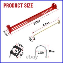 Lawn Mower Trimmer Rack For Zero Turn Lawn Mower, Secures Trimmer to Lawnmower