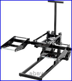 Lawn mower lift jack with hydraulic jack, suitable for tractor lawn mower