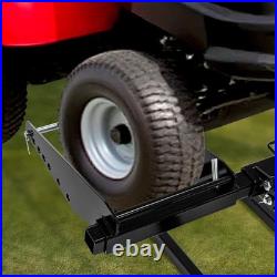 Lawn mower lift jack with hydraulic jack, suitable for tractor lawn mower