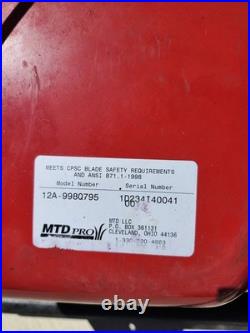 MTD Pro Self Propelled Mower with Swivel Front Wheels & Honda Engine