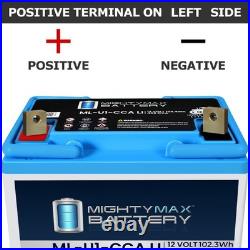 Mighty Max ML-U1-CCALI 12V Lithium Replaces Ariens Zoom 1440 Zero-Turn Mower
