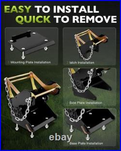 Mower Wheel Power Lock Lockdown Device For Zero-Turn 10.5 12.5 Caster Tires