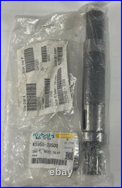 New Genuine Kubota Zero Turn Mower Deck Gear Shaft K5955-33500 K5995-33500
