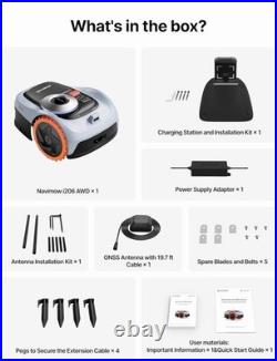 New Sealed Segway Navimow i206 AWD Wire-Free Robotic Lawn Mower GPS N- 0.15 Acre
