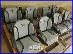 New Seat With Belt & Arm Rests Off Of Exmark Zero Turn Radius (126-8290)