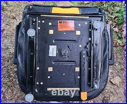 OEM Cub Cadet Seat Yellow Black Zero Turn Mower 4 bolt METAL FRAME Armrests ZT