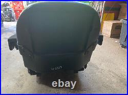 OEM Husqvarna iZ 5223 Zero Turn Seat with Tracks Mount Seatbelt Armrests 501580402
