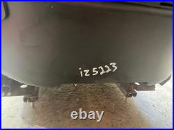 OEM Husqvarna iZ 5223 Zero Turn Seat with Tracks Mount Seatbelt Armrests 501580402