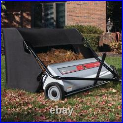 Ohio Steel Lawn Sweeper 3-Position Hitch Adjustment+Towable+Zero-Turn Capable