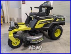PICKUP! Ryobi Z42Li 80V 42 Electric Zero Turn Riding Lawn Mower