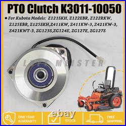 PTO Clutch K3011-10050 For Kubota Z121SKH, Z122EBR Zero-Turn Mowers X0831