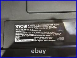 RYOBI 42 in. 100 Ah Battery Electric Riding Zero Turn Mower RY48ZTR100
