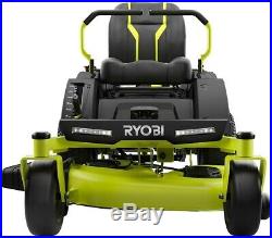 RYOBI 42 in. 75 Ah Battery Electric Zero Turn Mower Heavy Duty Steel Deck New