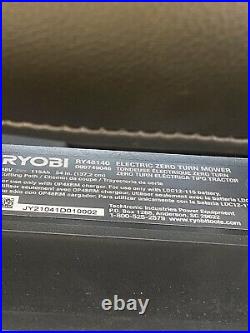 RYOBI 48-Volt Brushless 54 in. 115 Ah Battery Electric Riding Zero Turn Mower