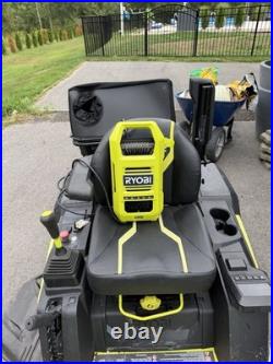 RYOBI 80V Battery HP Brushless 42 in Zero-Turn Riding Mower Z42Li with Bag