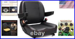 Reliable Backhoe Seat with Armrest and Safety Belt