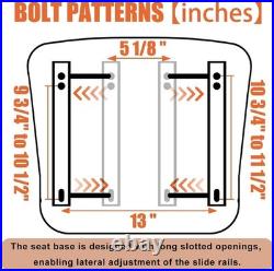 Reliable Backhoe Seat with Armrest and Safety Belt