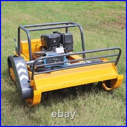 Remote Control Lawn Mower Smart Shredder Robot Reel Shrub Mower Free Shipping