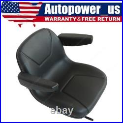 Replacement Low Back Seat Black with Armrests Fits Toro Zero Turn Mower New Replacement Low Back Seat Black with Armrests Fits Toro Zero Turn Mower New