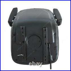 Replacement Low Back Seat Black with Armrests Fits Toro Zero Turn Mower New