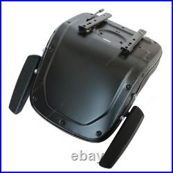 Replacement Low Back Seat Black with Armrests Fits Toro Zero Turn Mower New