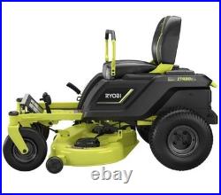 Ryobi 42-Inch 48V 100AH Battery Electric Zero Turn Riding Lawn Mower ZT480e