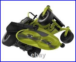 Ryobi 42-Inch 48V 100AH Battery Electric Zero Turn Riding Lawn Mower ZT480e