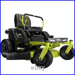 Ryobi 42 in 48v 100Ah Battery Electric Zero Turn Riding Lawn Mower ZT480ex