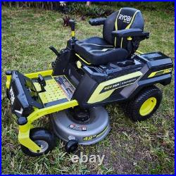 Ryobi 80V HP 42 Zero Turn Electric Riding Mower (1 Battery not work) FOR PARTS