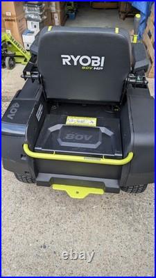 Ryobi 80v HP Brushless 30 Lithium Electric Zero Turn Riding Mower Ryrm8010
