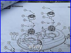 Ryobi 997933001 Deck Motor Zero Turn Mower From Z42LI