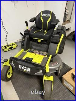 Ryobi Z42Li 80V 42 Electric Zero Turn Riding Lawn Mower Ryobi Z42Li 80V 42 Electric Zero Turn Riding Lawn Mower