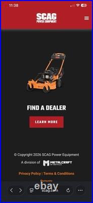 SCAG SFC 30 Commercial Walk Behind Mower