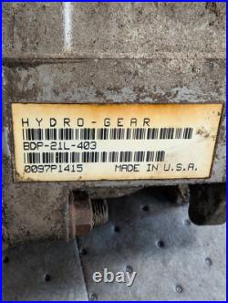 SCAG Turf Tiger Sabertooth Tiger HYDRO-GEAR BDP-21L-403 HYDRAULIC PUMP RIGHT