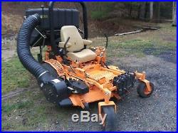 Scag Turf Tiger 60 Inch Zero Turn Commercial Lawn Mower 27hp kohler with catcher