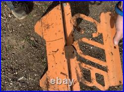 Scag cub zero turn mower rear plate